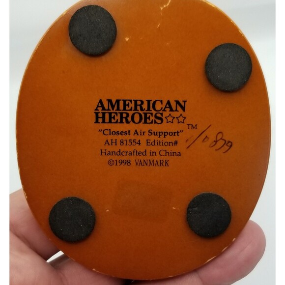 Vanmark American Heroes 1s edition # 0879 Closest Air support marine figure 1998 - Picture 10 of 12